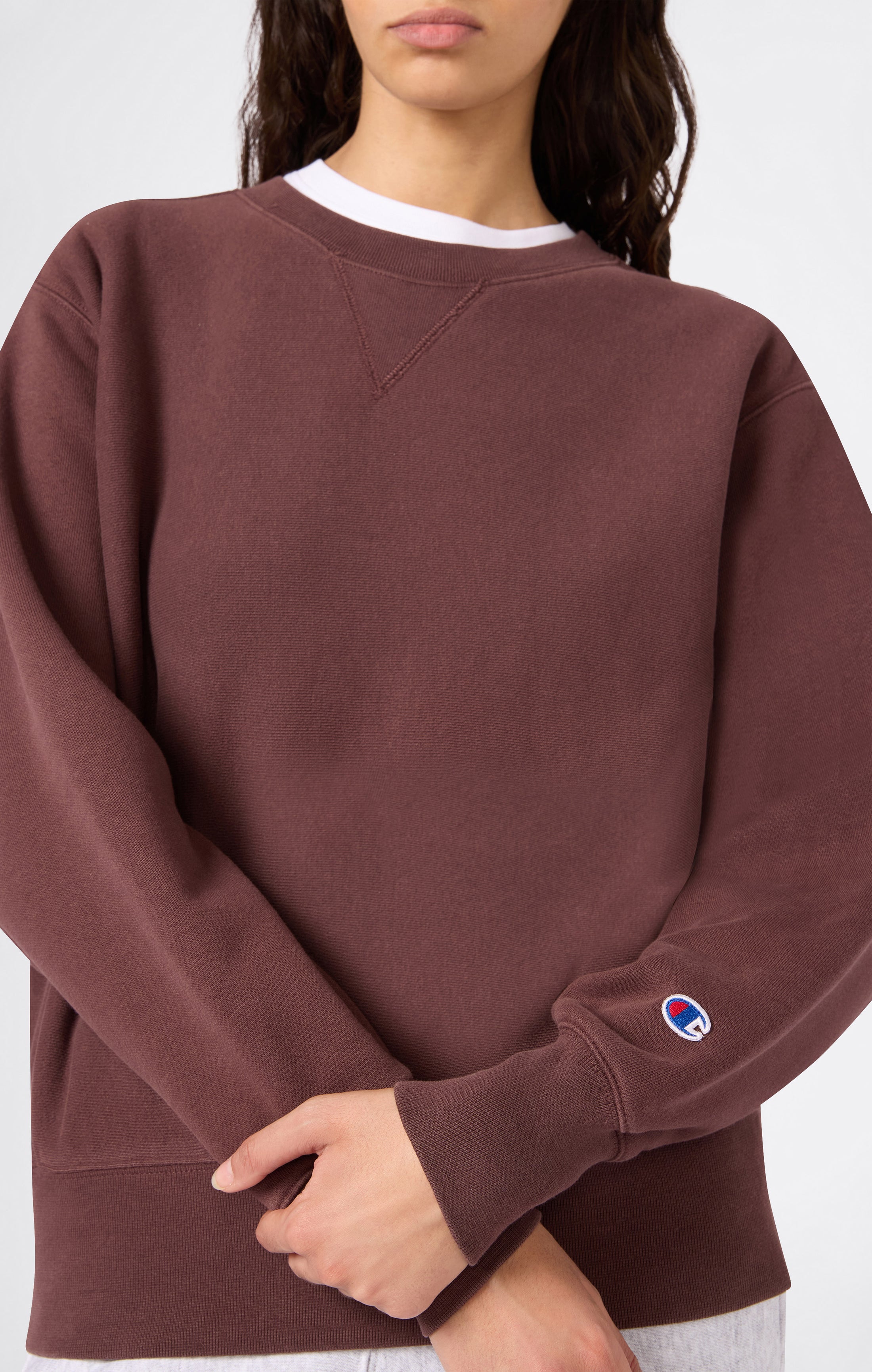 Sweat Col Rond REVERSE WEAVE pour Femme avec intérieur gratté