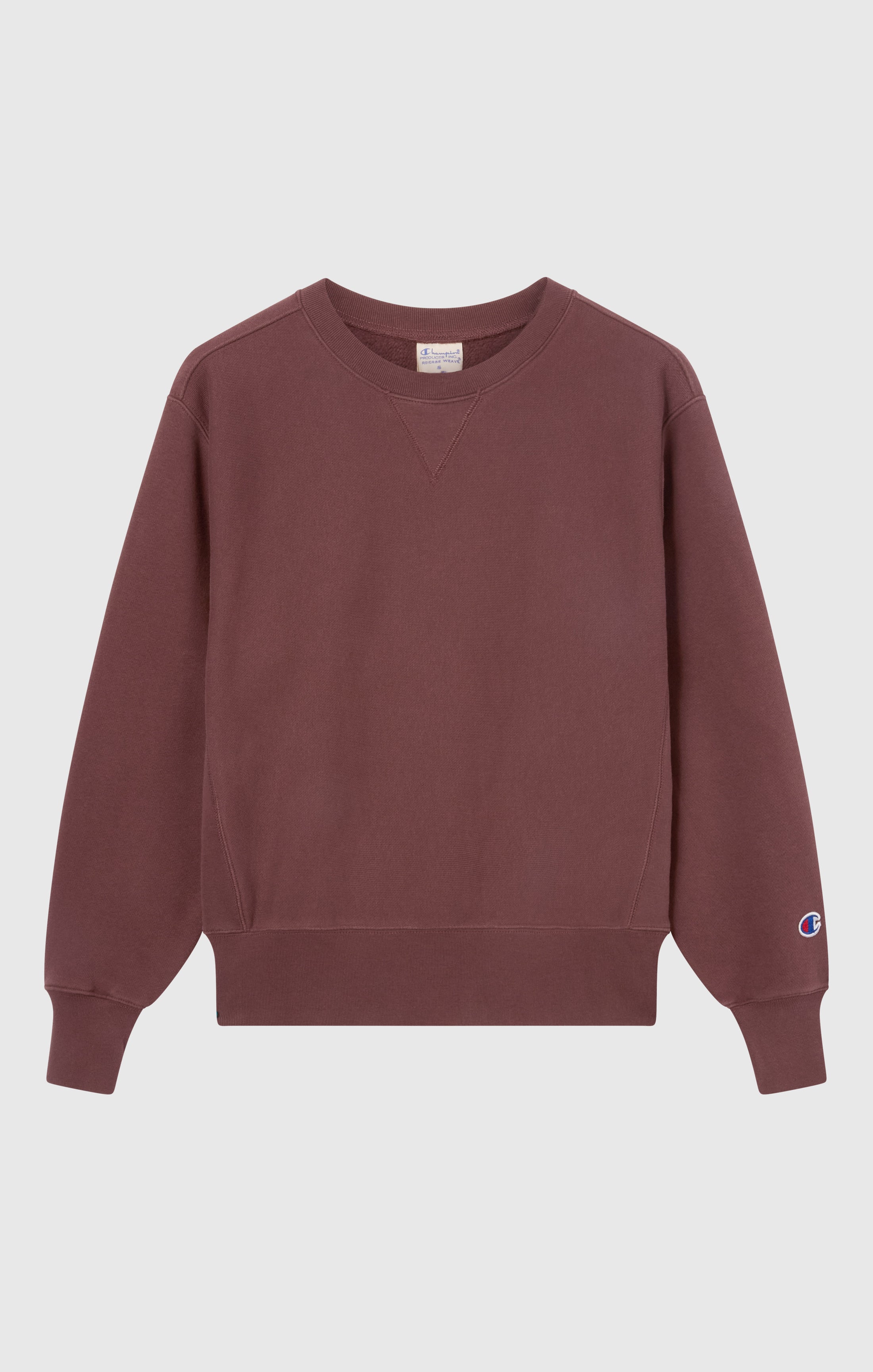 Felpa Girocollo con interno felpato da Donna REVERSE WEAVE