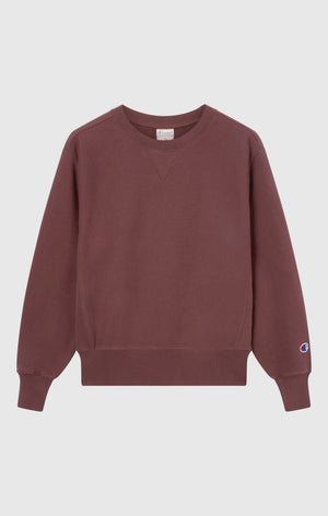 Felpa Girocollo con interno felpato da Donna REVERSE WEAVE