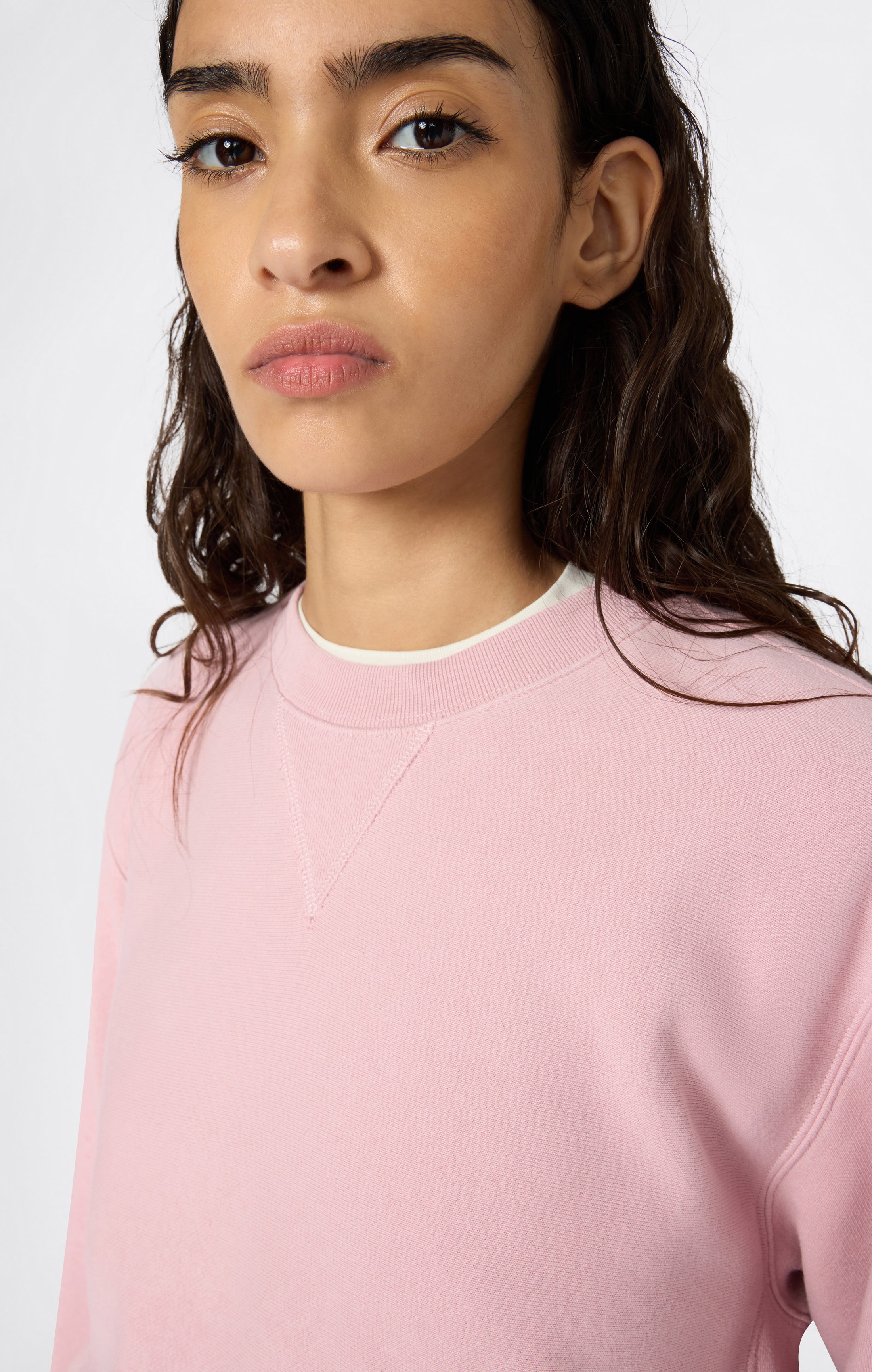 Felpa Girocollo con interno felpato da Donna REVERSE WEAVE