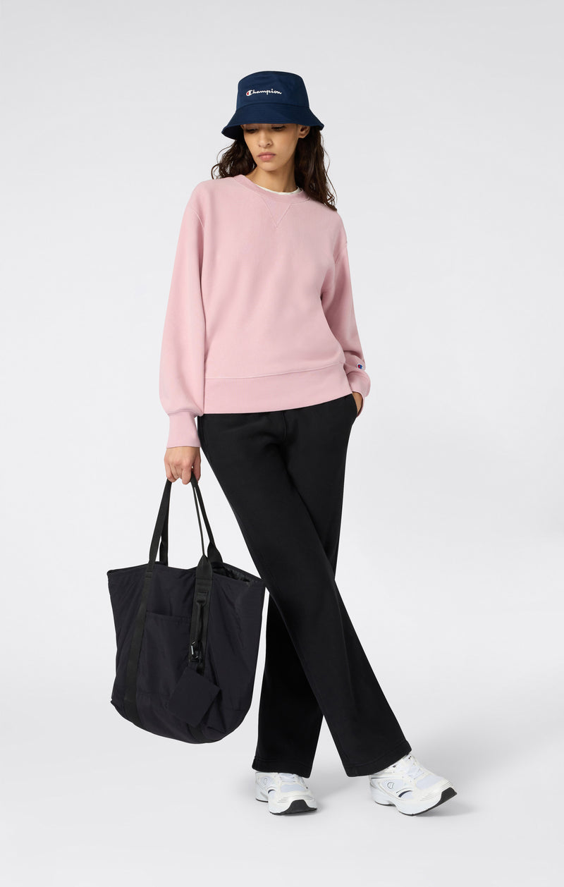 Felpa Girocollo con interno felpato da Donna REVERSE WEAVE