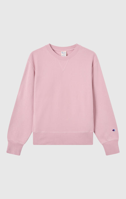 Felpa Girocollo con interno felpato da Donna REVERSE WEAVE