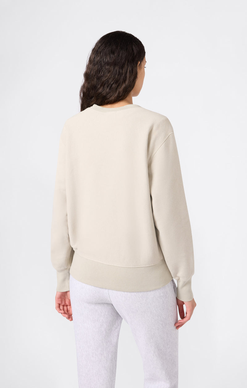 Sweat Col Rond REVERSE WEAVE pour Femme avec intérieur gratté