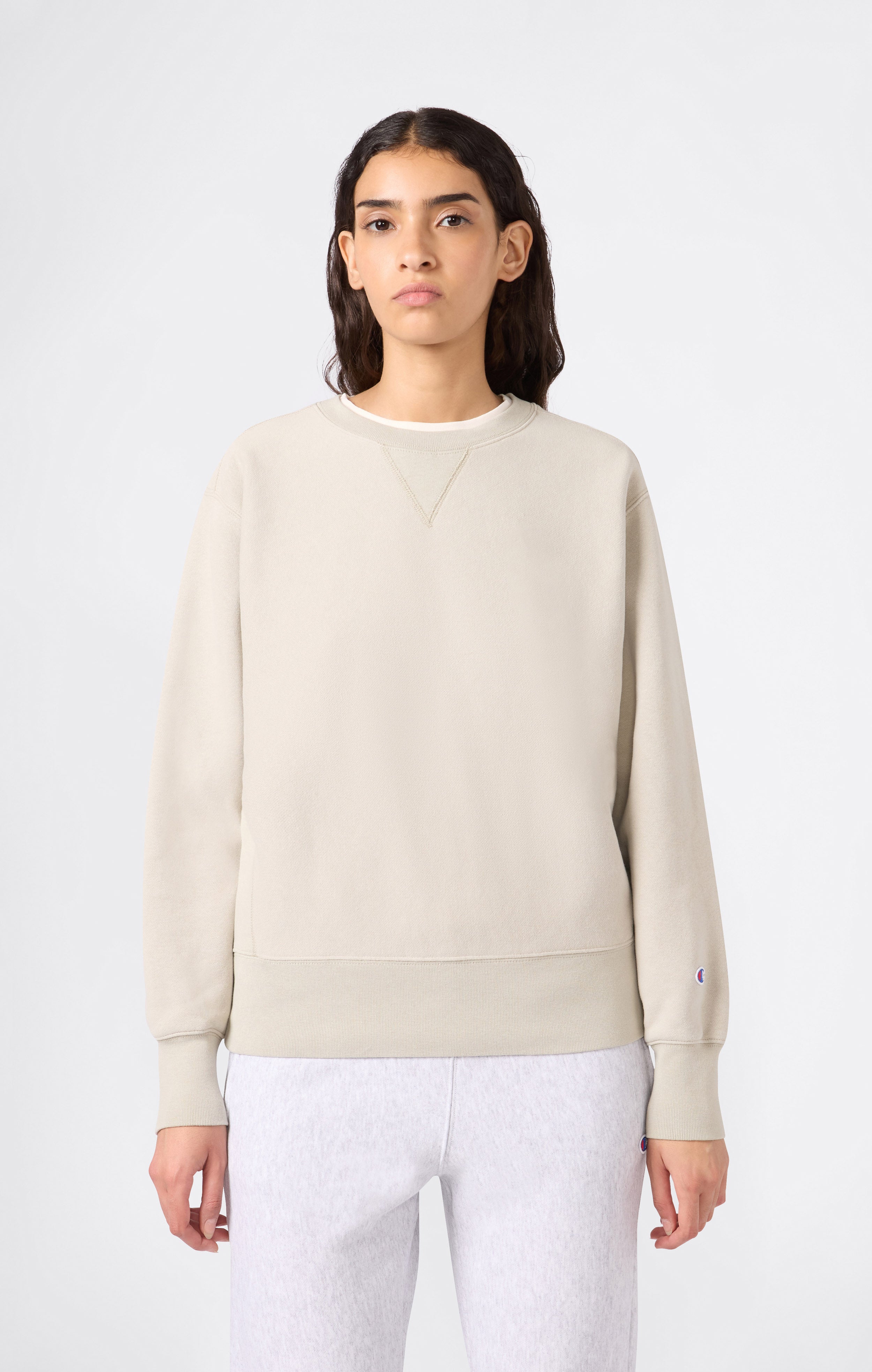 Women’s Heavyweight Fleece Sweatshirt Reverse Weave Off-White rwss core ...