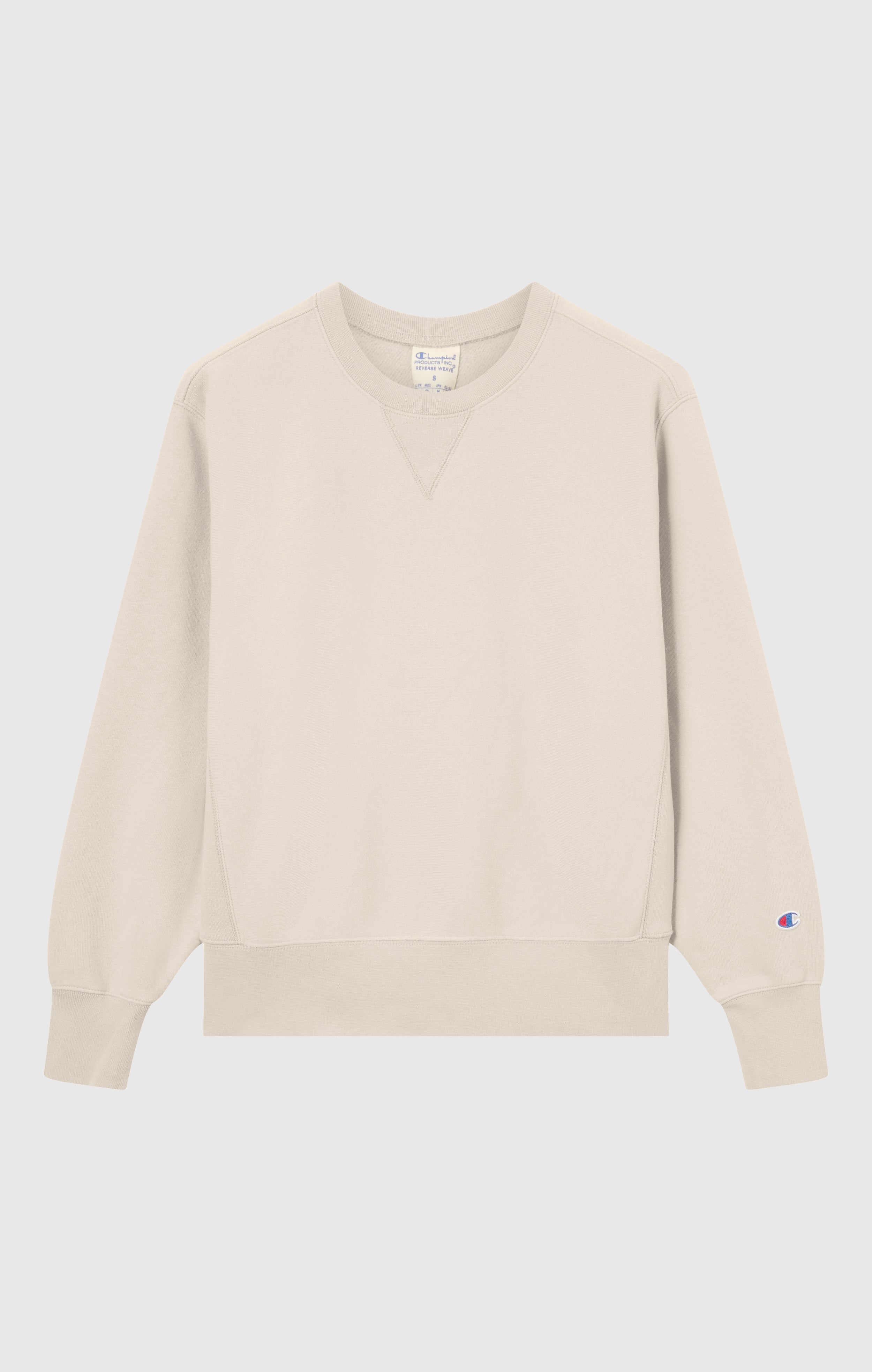 Felpa Pesante con Interno Felpato da Donna Reverse Weave