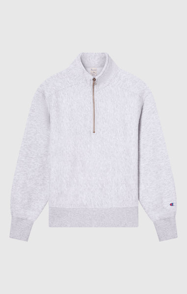 Women’s Heavyweight Half-Zip Fleece Sweatshirt Reverse Weave