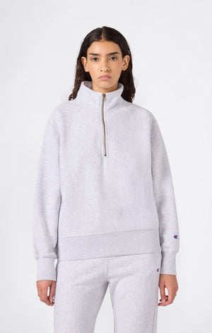 Reverse Weave Women’s Fleece Half Zip Sweatshirt