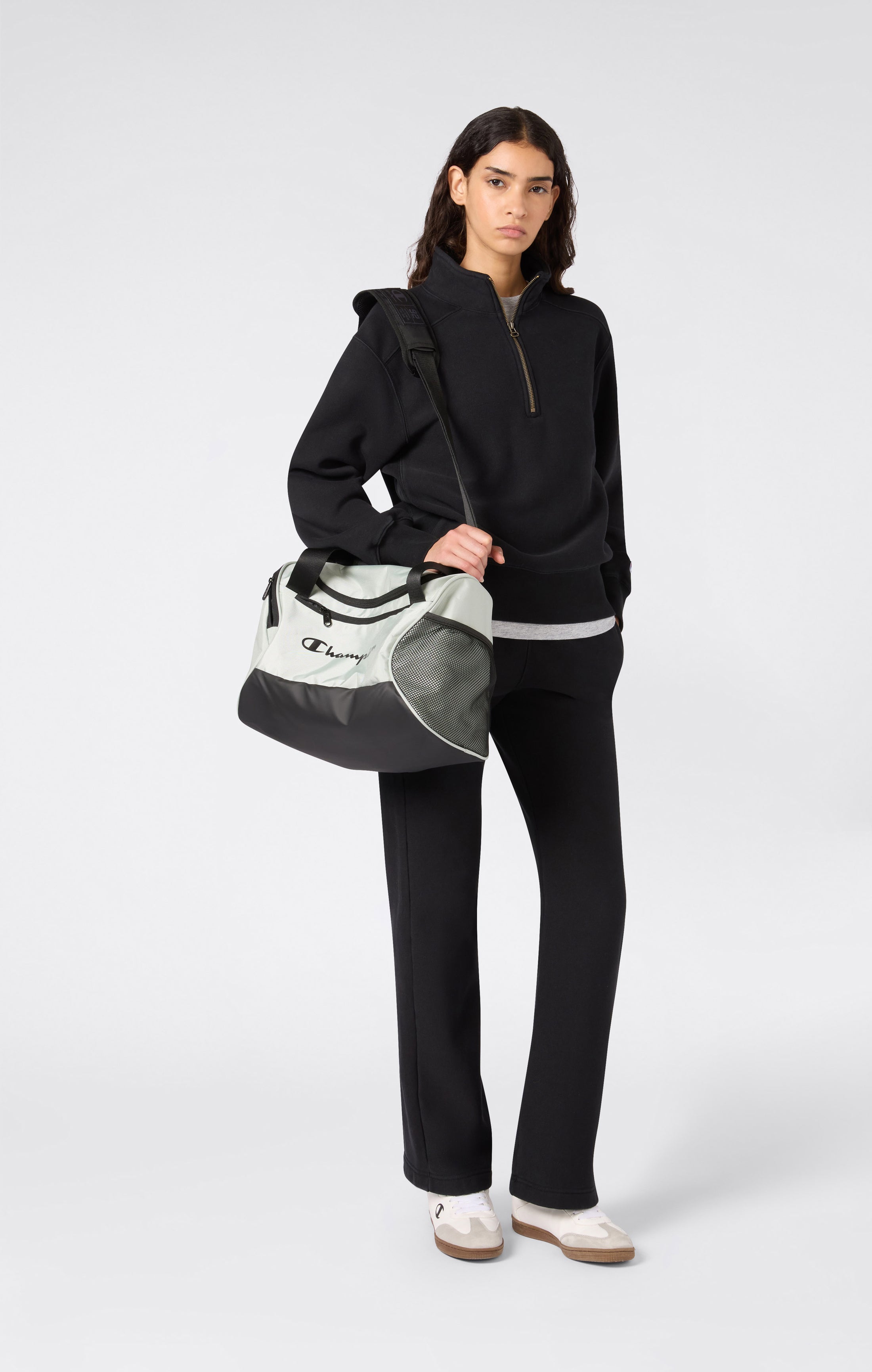 Reverse Weave Women’s Fleece Half Zip Sweatshirt