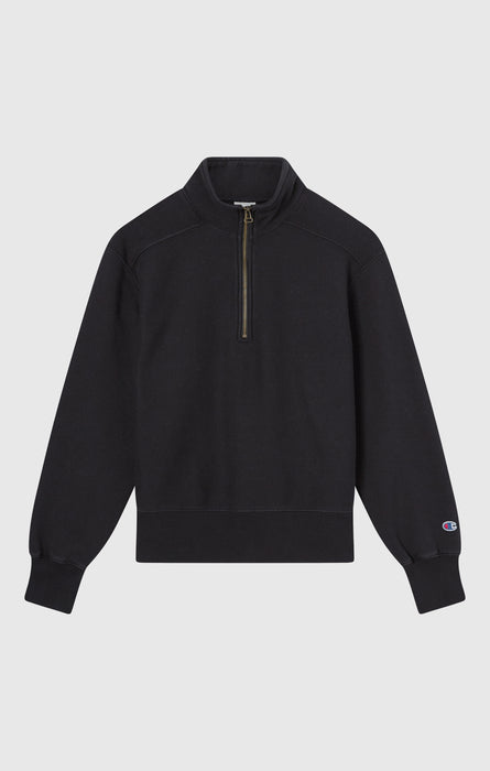 Reverse Weave Women’s Fleece Half Zip Sweatshirt