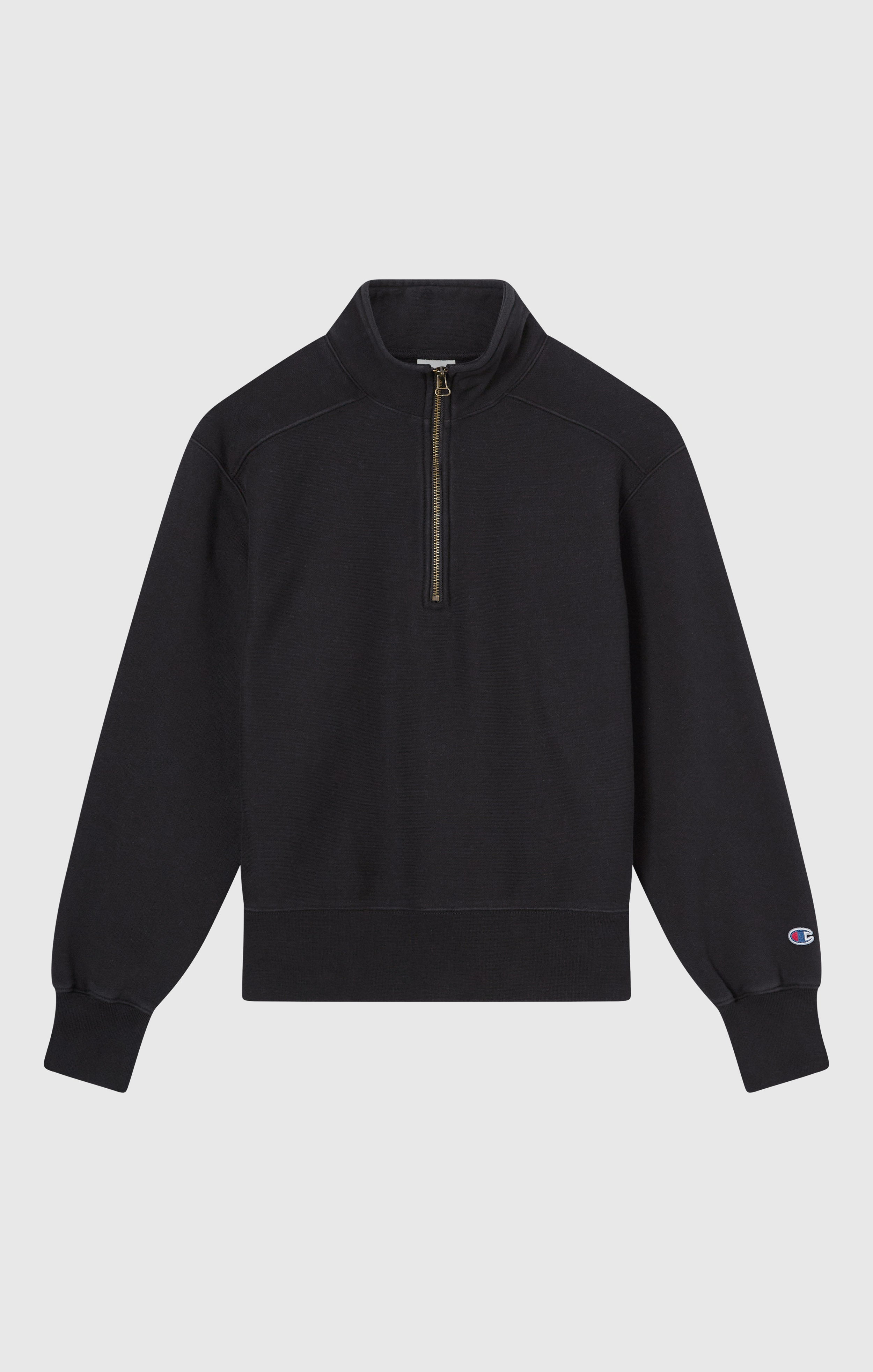 Women’s Heavyweight Half-Zip Fleece Sweatshirt Reverse Weave