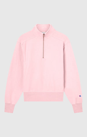 Sweat Zippé Demi-Fermeture REVERSE WEAVE pour Femme avec intérieur gratté