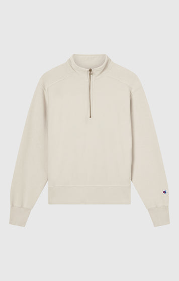 Women’s Heavyweight Half-Zip Fleece Sweatshirt Reverse Weave