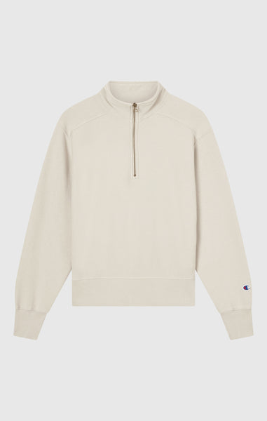 Women’s Heavyweight Half-Zip Fleece Sweatshirt Reverse Weave