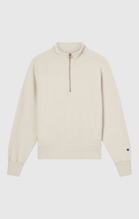 Reverse Weave Women’s Fleece Half Zip Sweatshirt