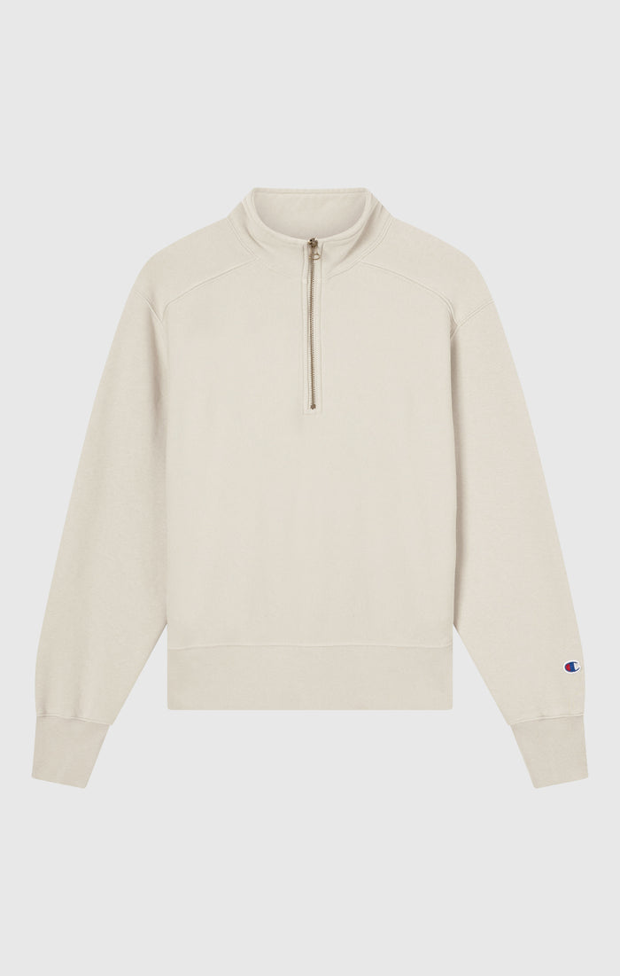 Reverse Weave Women’s Fleece Half Zip Sweatshirt