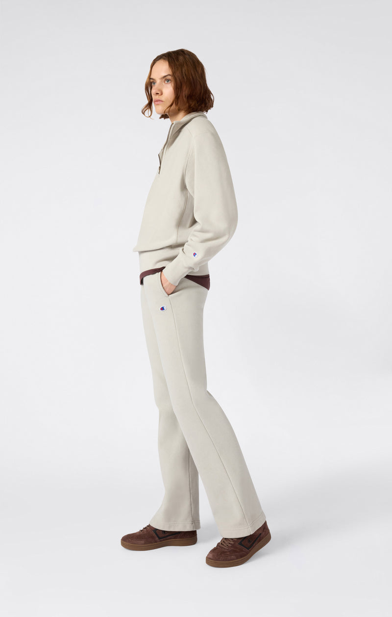 Lange Damen-Jogginghose aus Schwerem Reverse Weave Fleece mit angerautem Innenmaterial