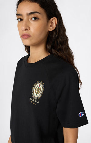T-shirt con Grafica da Donna Reverse Weave