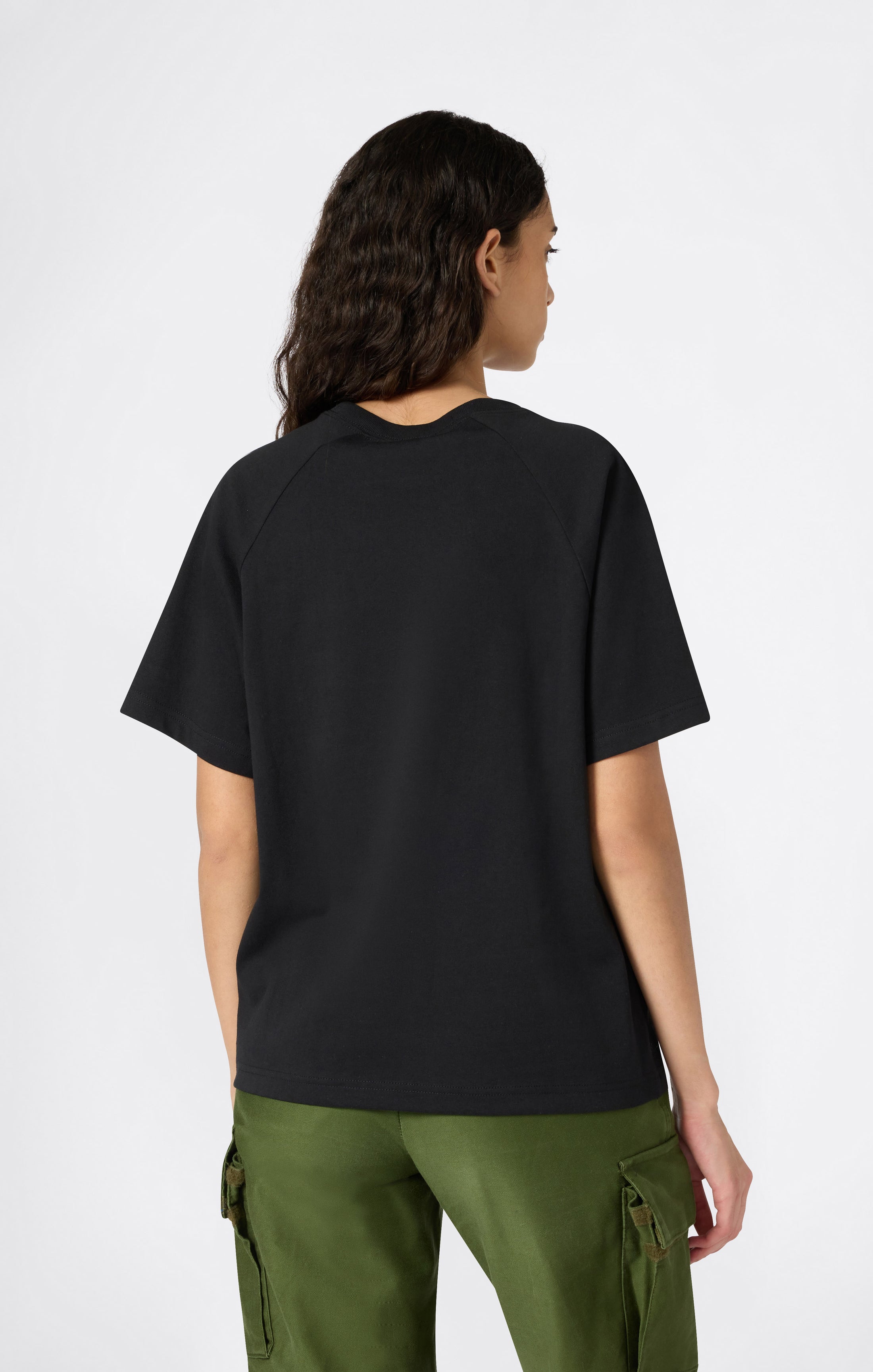 T-shirt con Grafica da Donna Reverse Weave