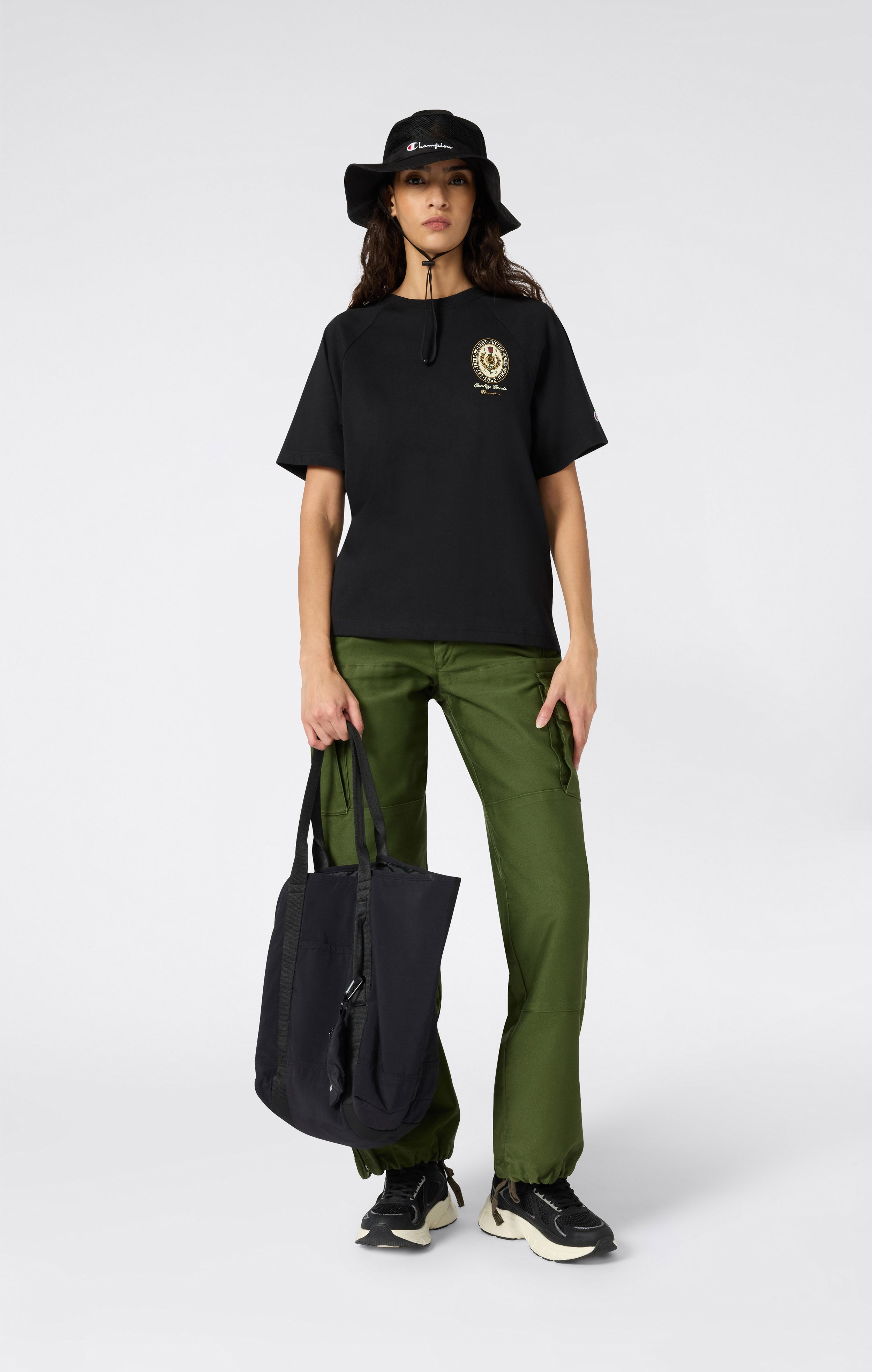 Camiseta Gráfica Reverse Weave para Mujer