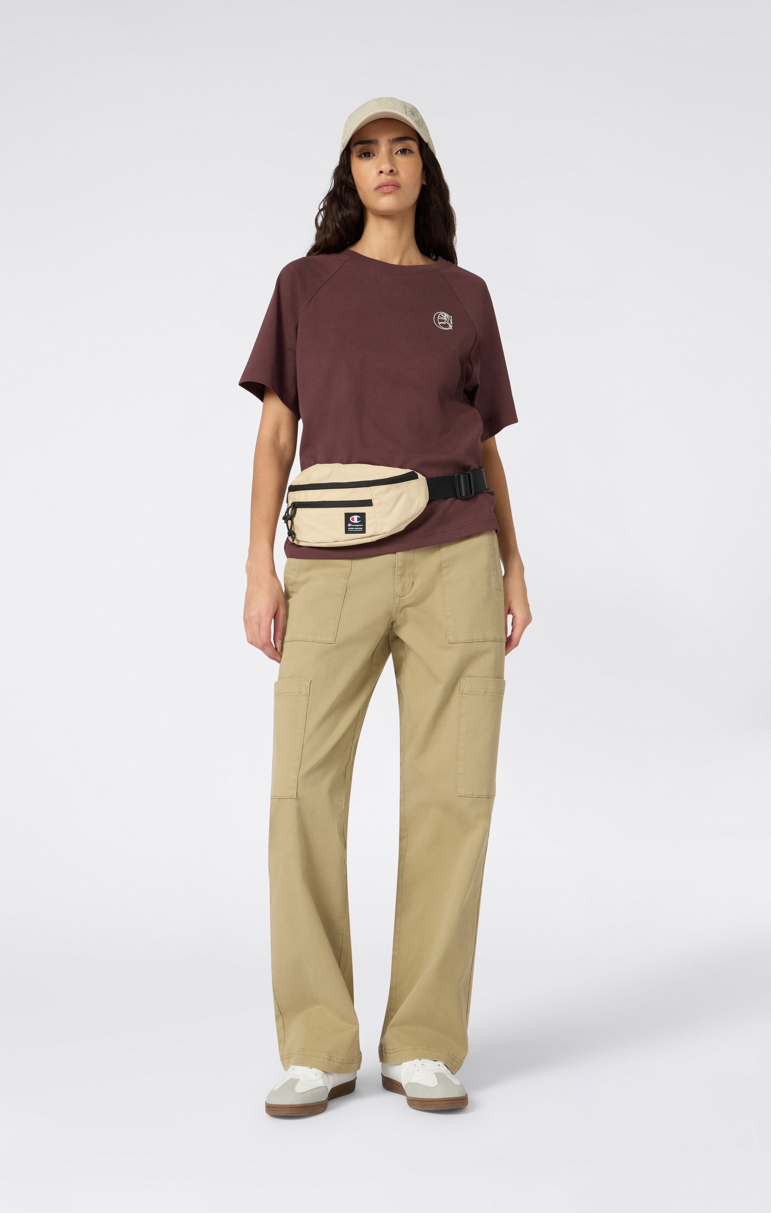 T-shirt con Grafica da Donna Reverse Weave