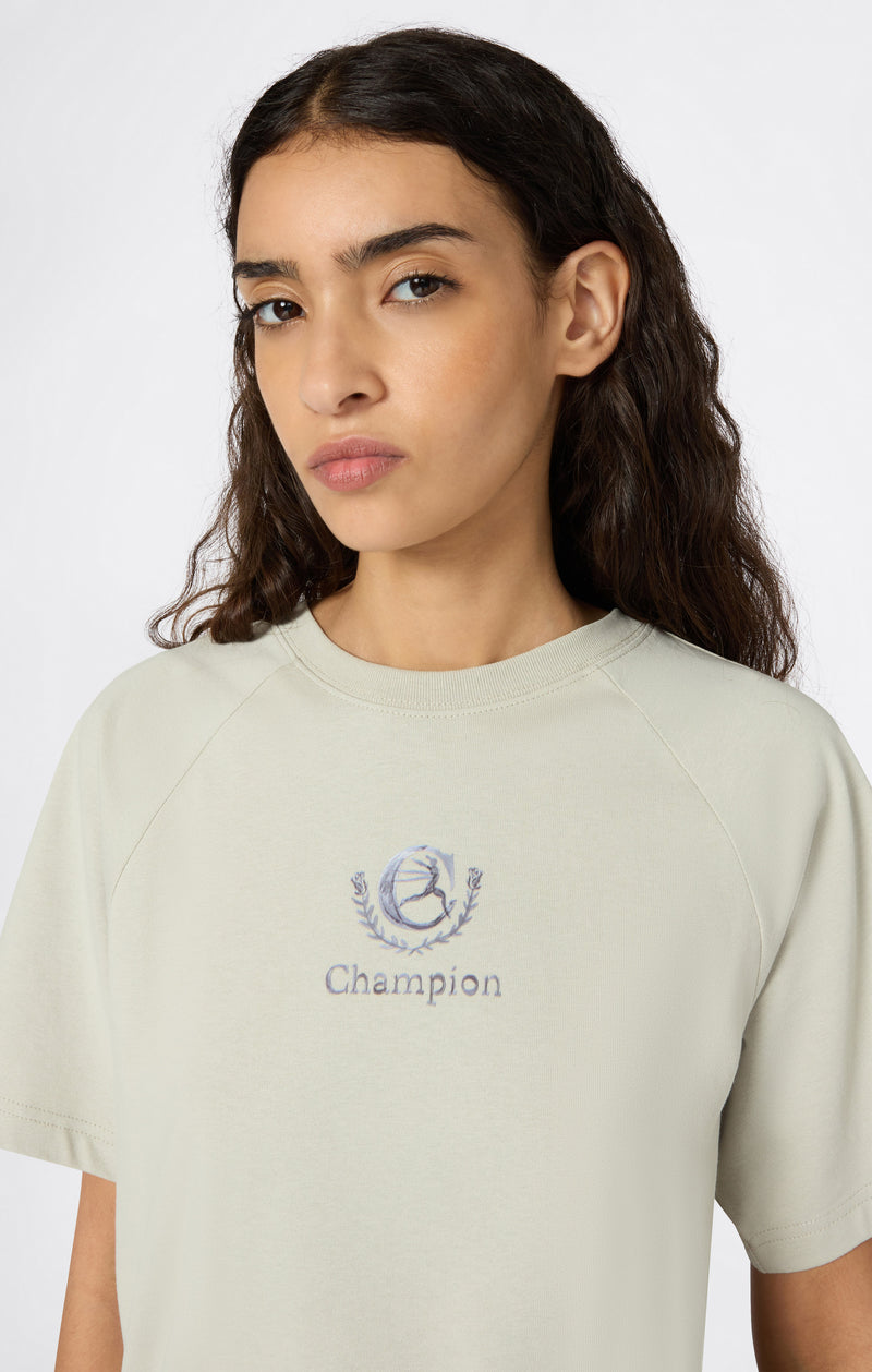 T-shirt con Grafica da Donna Reverse Weave