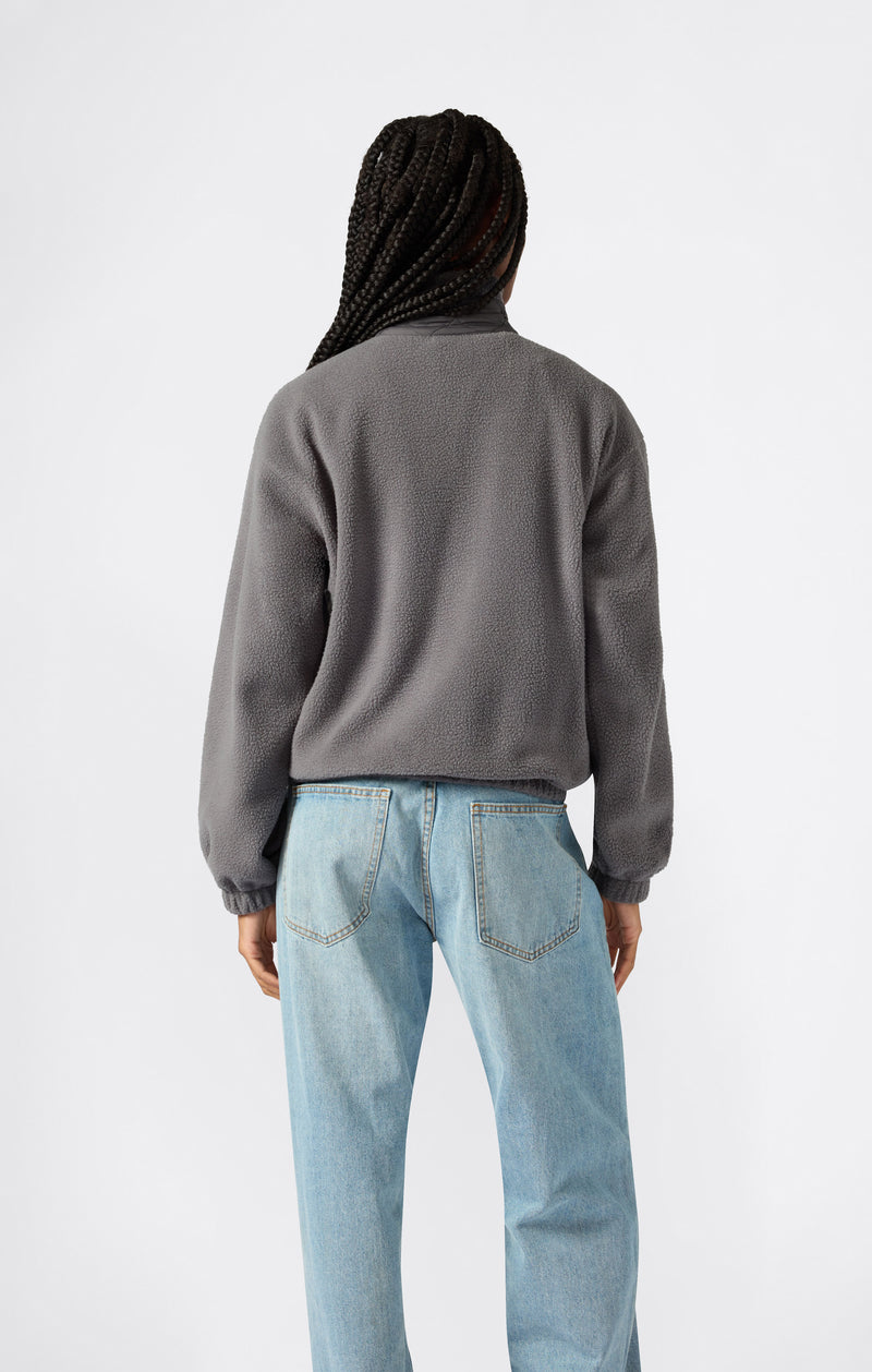 Veste polaire zippée intégrale pour femme