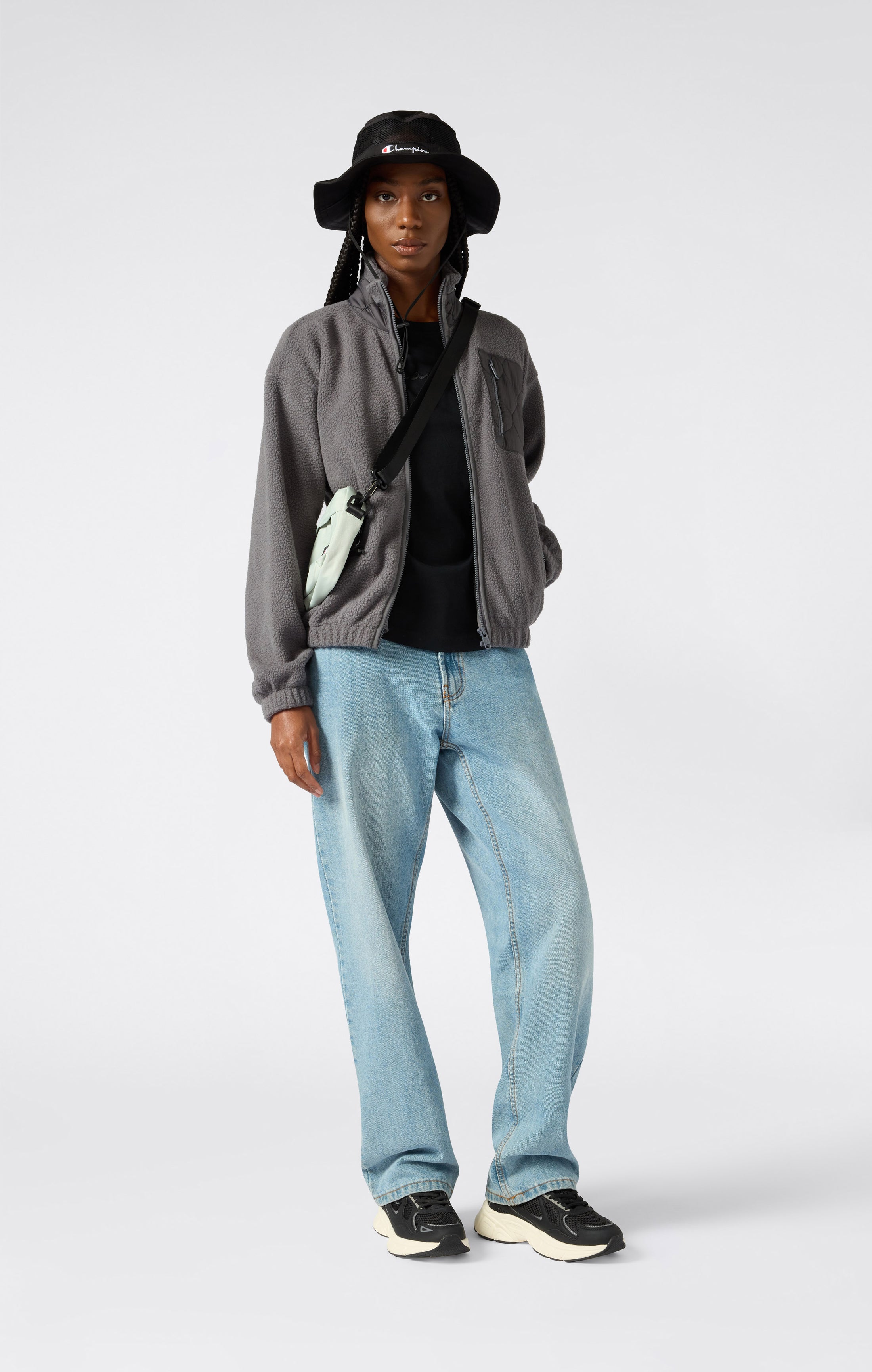 Veste polaire zippée intégrale pour femme