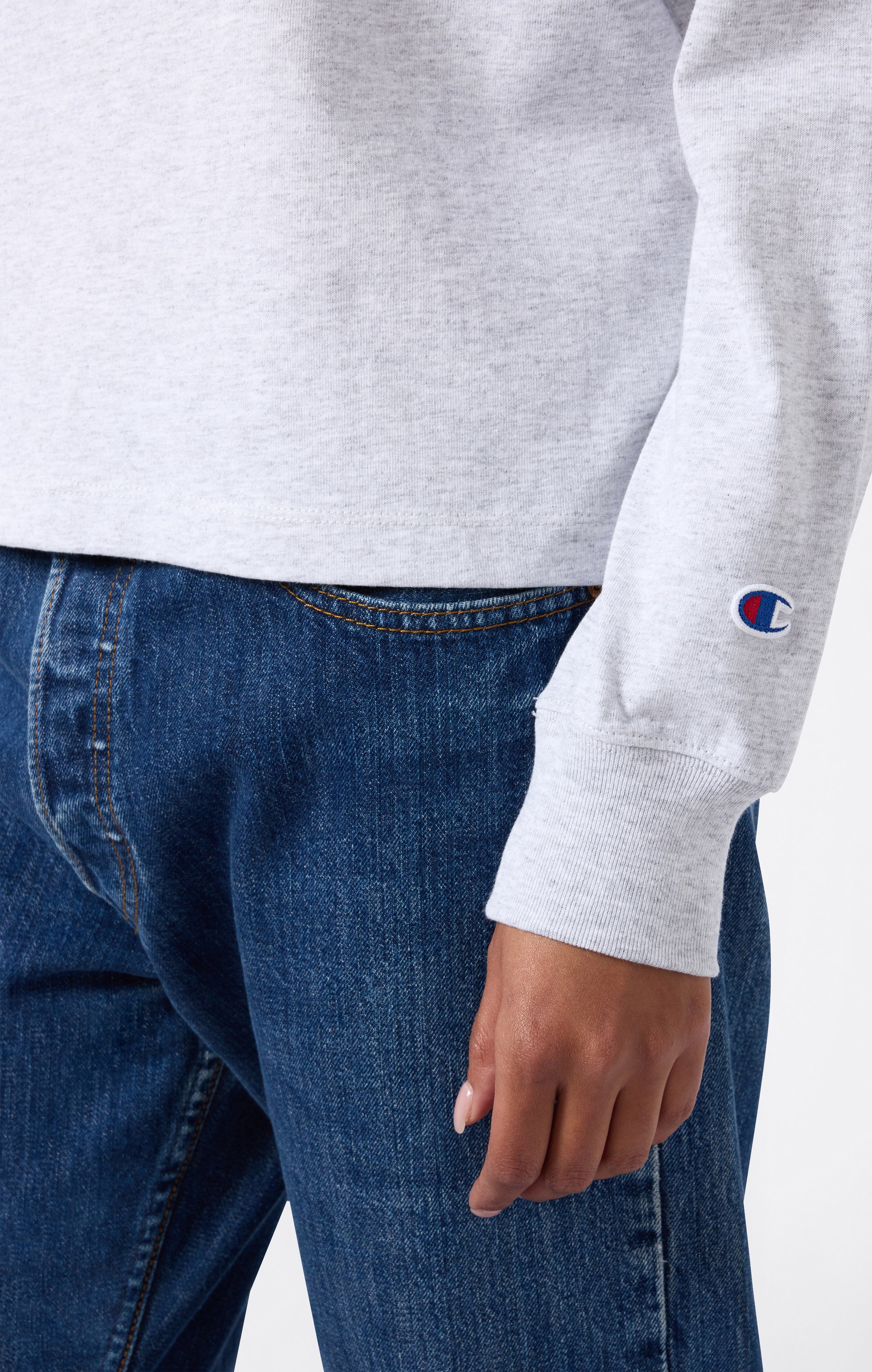 Reverse Weave Women’s Long Sleeve T-Shirt