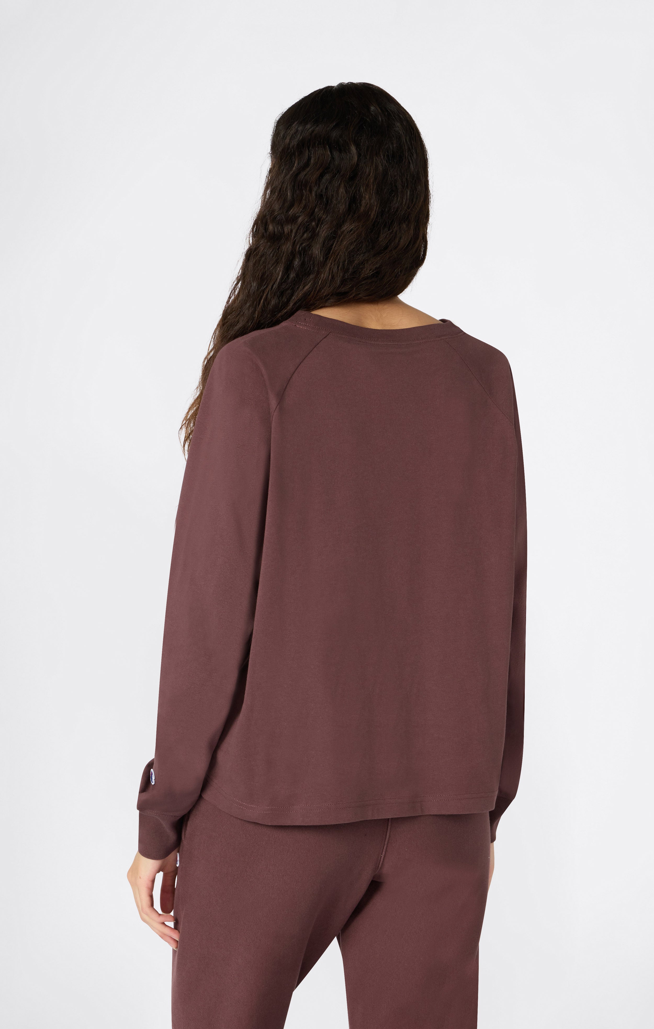 Reverse Weave Women’s Long Sleeve T-Shirt