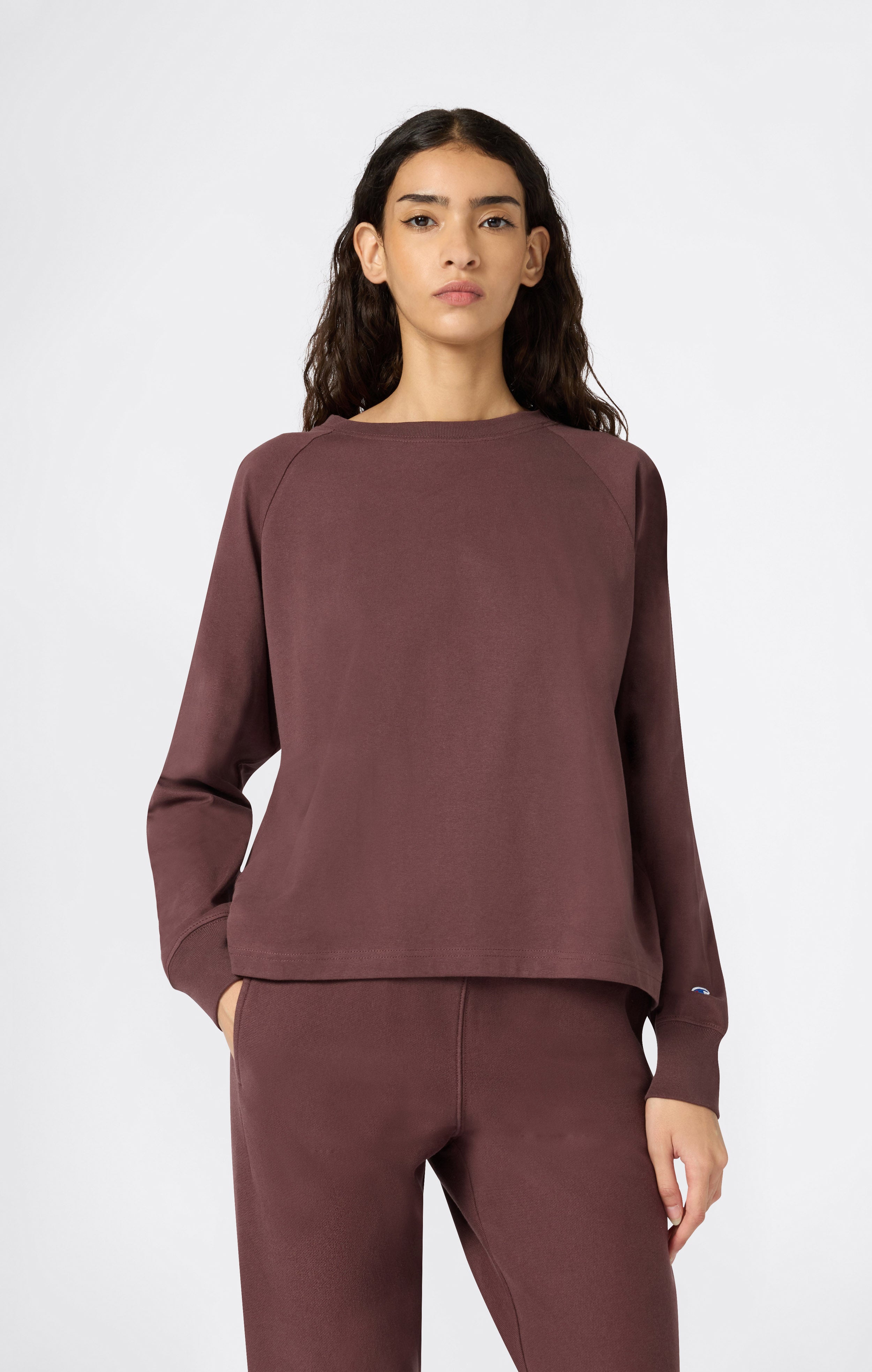 Reverse Weave Women’s Long Sleeve T-Shirt