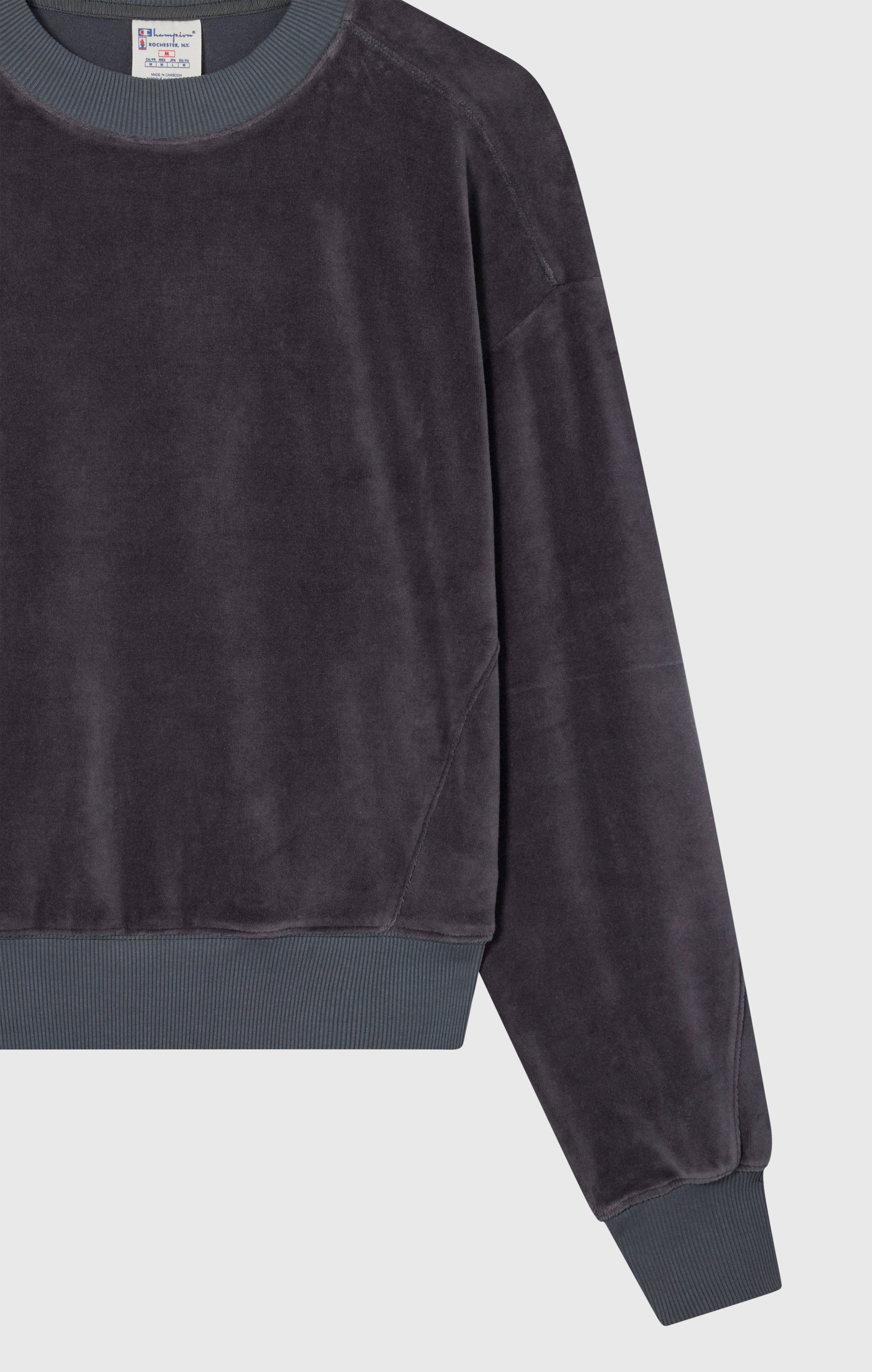 Damen-Sweatshirt aus Velours