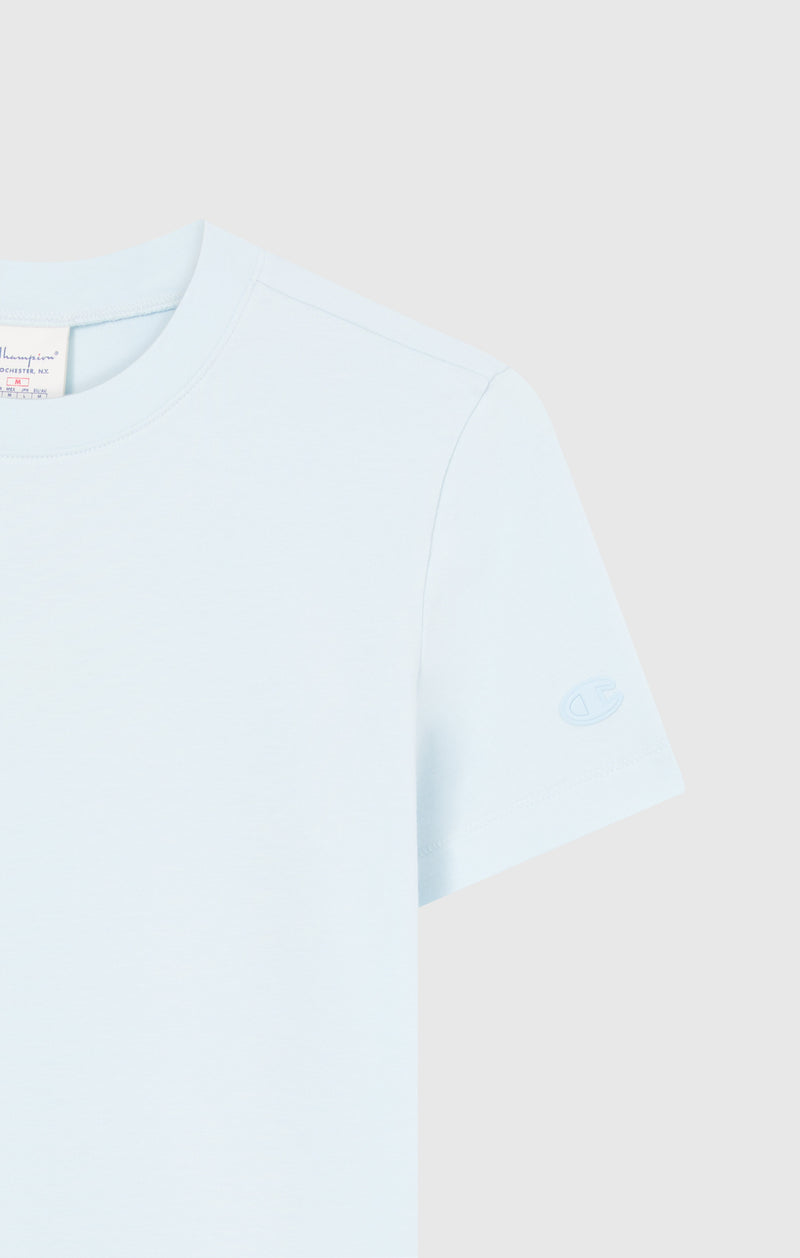 T-Shirt Femme Slim Fit en Jersey Extensible