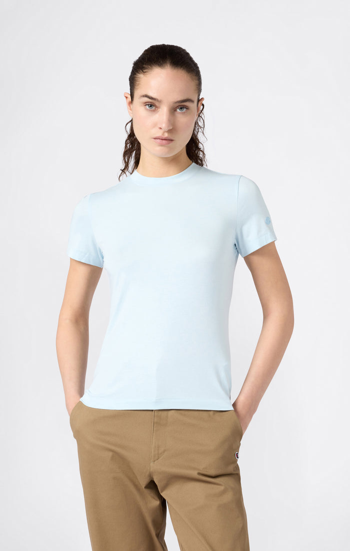 T-Shirt Femme Slim Fit en Jersey Extensible