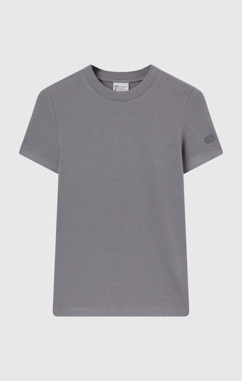 T-Shirt Femme Slim Fit en Jersey Extensible