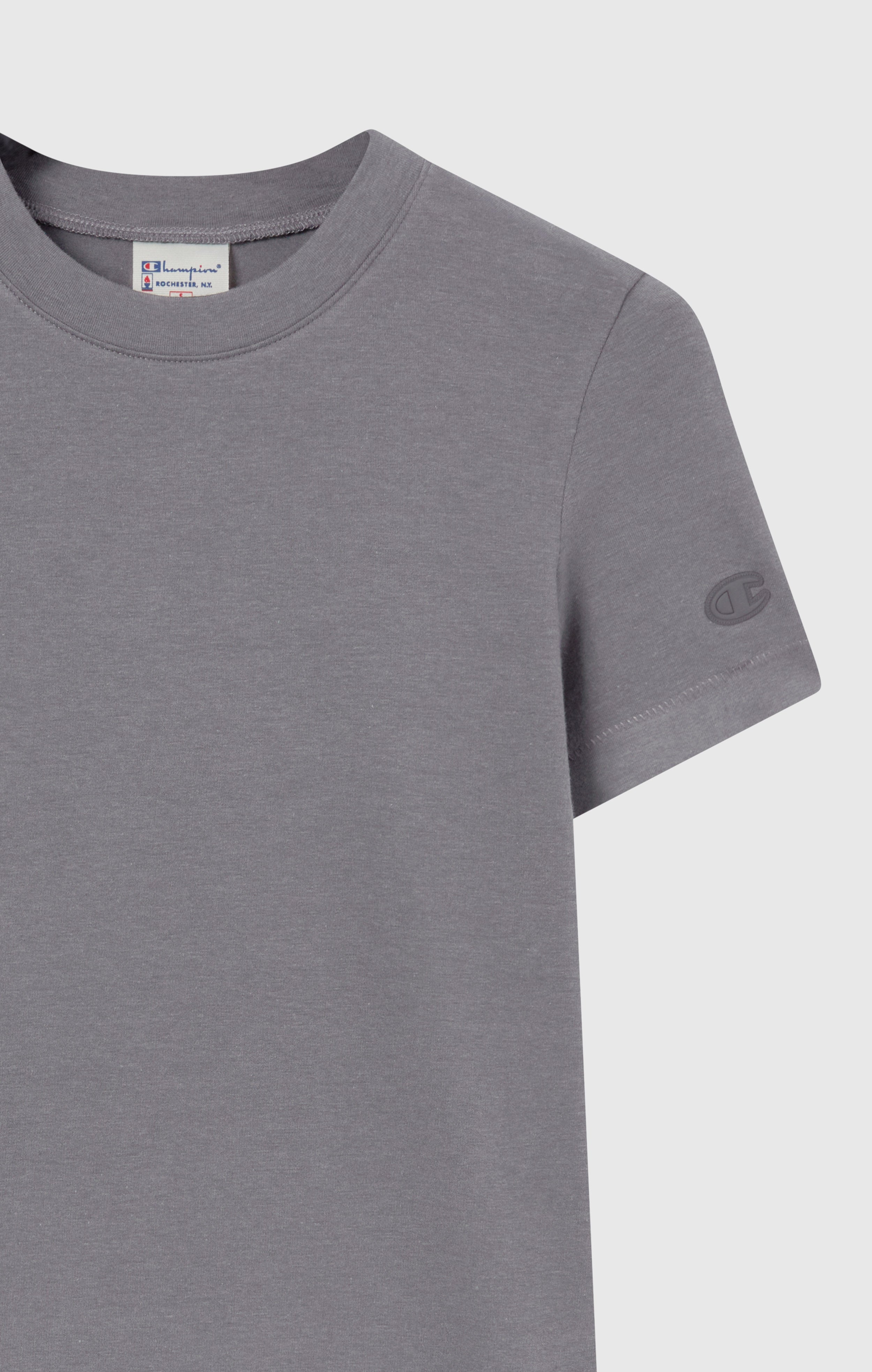 Camiseta Slim Fit de Mujer en Jersey Elástico