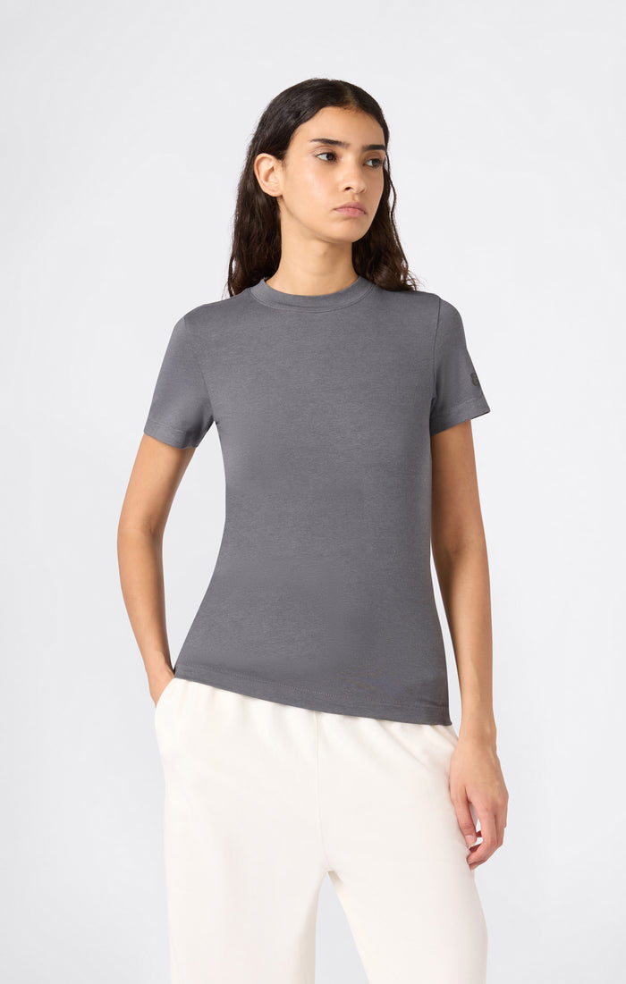 T-Shirt Femme Slim Fit en Jersey Extensible