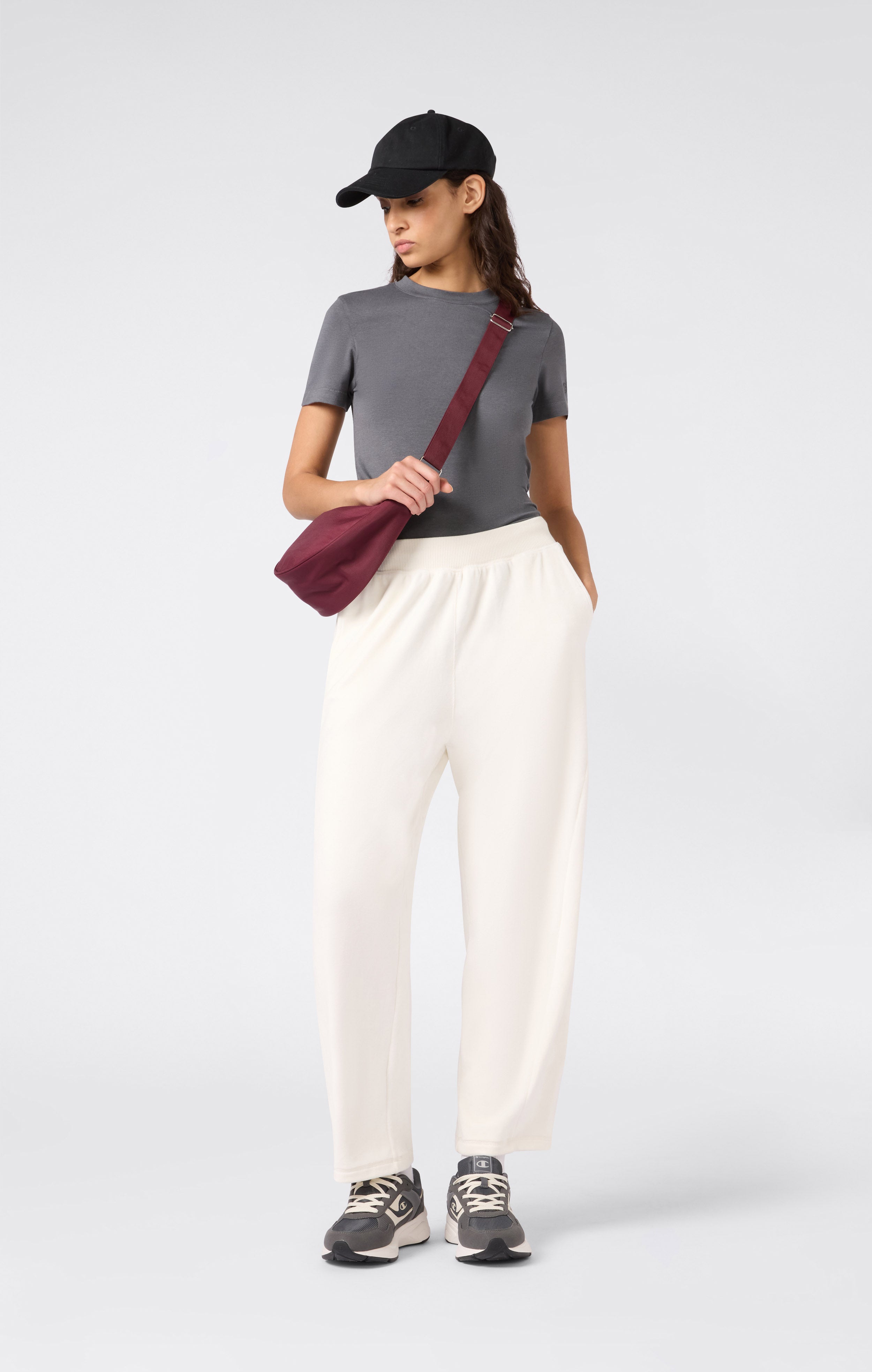 Camiseta Slim Fit de Mujer en Jersey Elástico