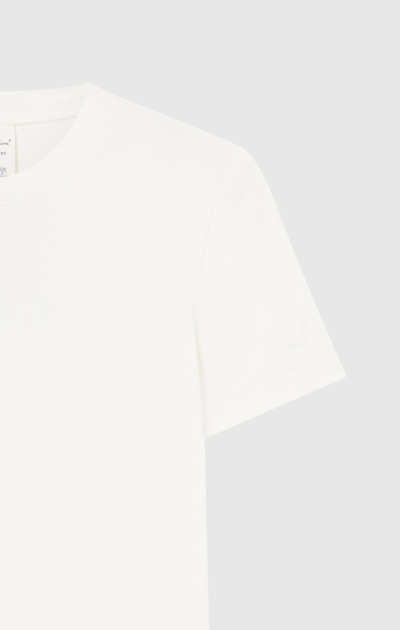 T-Shirt Femme Slim Fit en Jersey Extensible