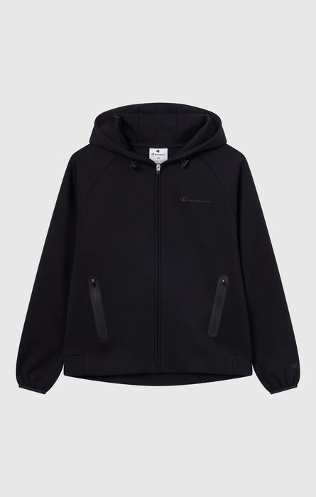 Women’s Full Zip Hoodie Stretch Poly-Cotton Sweatshirt C-Tech
