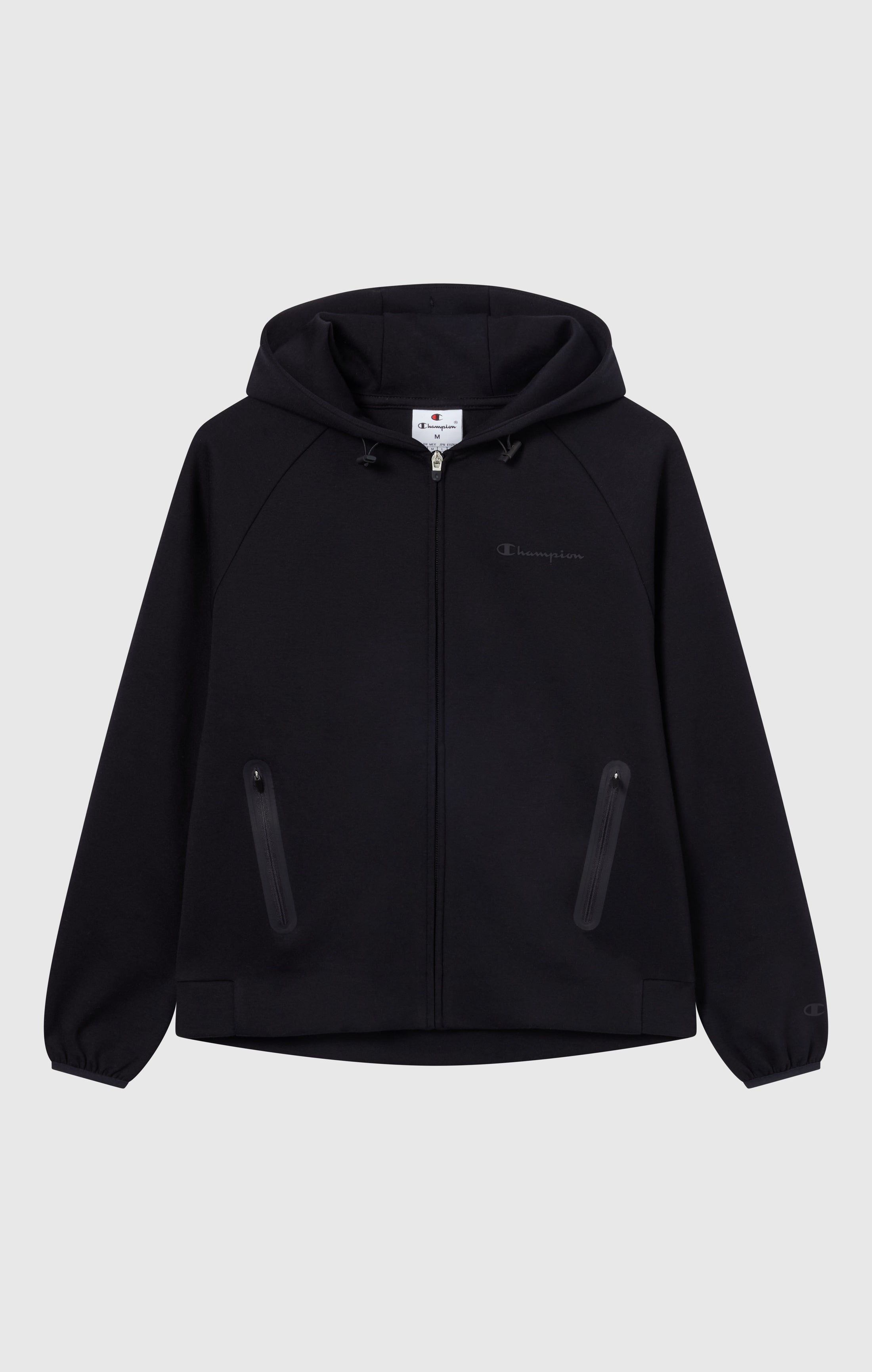 Women’s Full Zip Hoodie Stretch Poly-Cotton Sweatshirt C-Tech