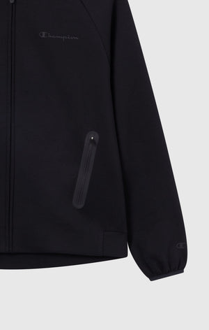 Women’s Full Zip Hoodie Stretch Poly-Cotton Sweatshirt C-Tech