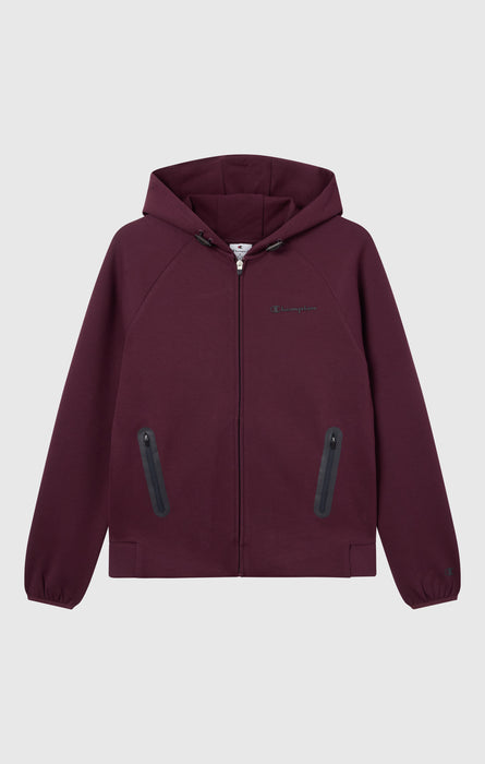Women’s Full Zip Hoodie Stretch Poly-Cotton Sweatshirt C-Tech