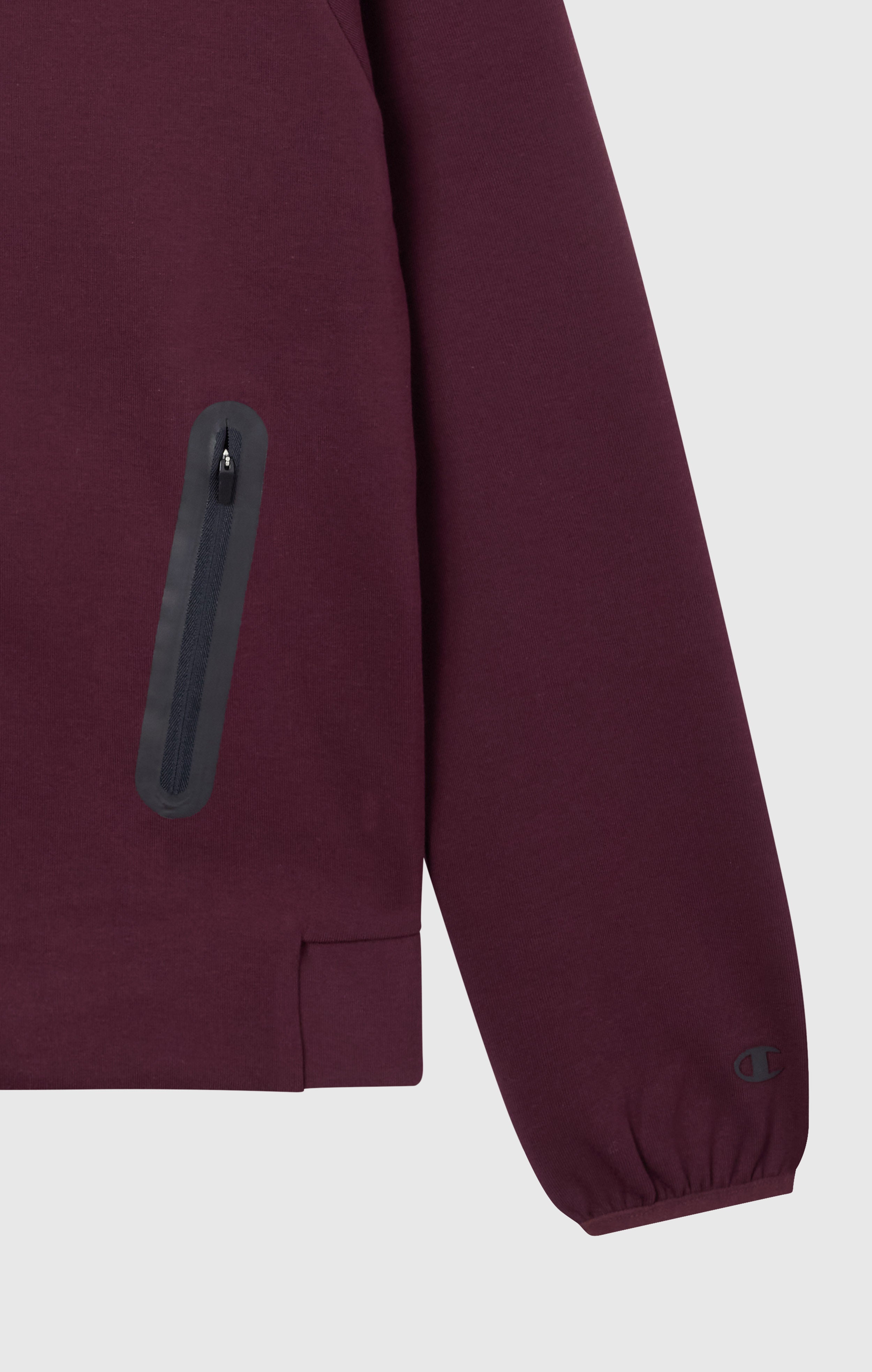 Women’s Full Zip Hoodie Stretch Poly-Cotton Sweatshirt C-Tech