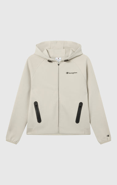 Women’s Full Zip Hoodie Stretch Poly-Cotton Sweatshirt C-Tech
