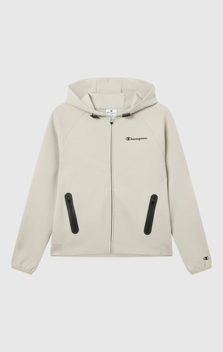 Women’s Full Zip Hoodie Stretch Poly-Cotton Sweatshirt C-Tech