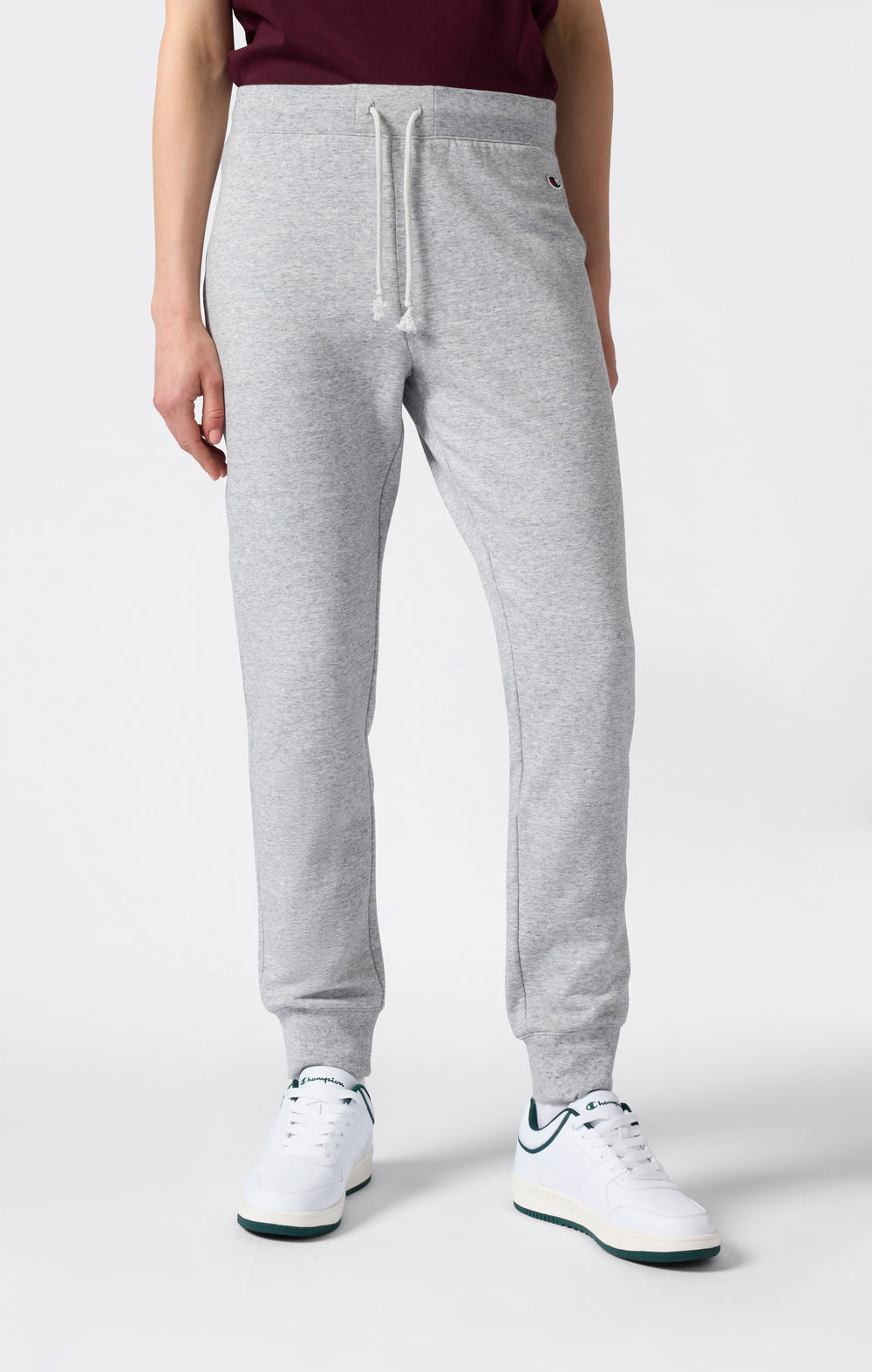 Joggers Stretch À Poignets Côtelés À Intérieur Gratté Icons Pour Femme