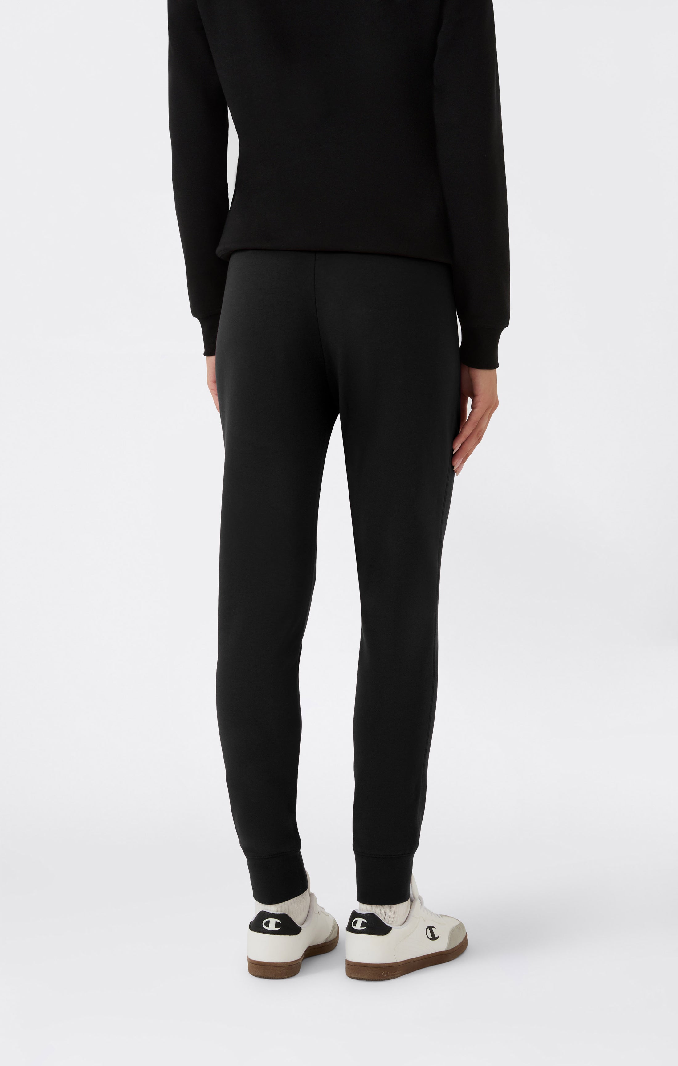 Joggers Elasticizzati Con Fondo A Costine Interno Felpato Icons Da Donna