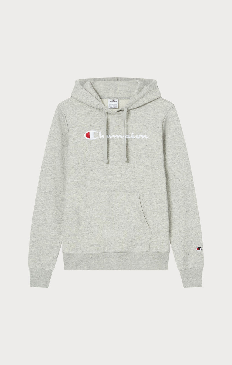 Sudadera con Capucha Ligera Slim Fit para Mujer con Logo Grande