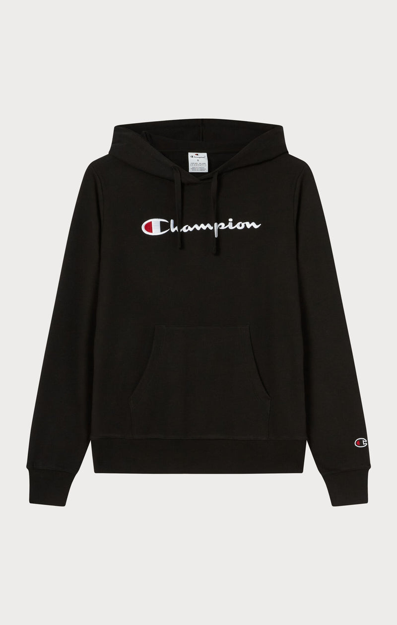 Sudadera con Capucha Ligera Slim Fit para Mujer con Logo Grande