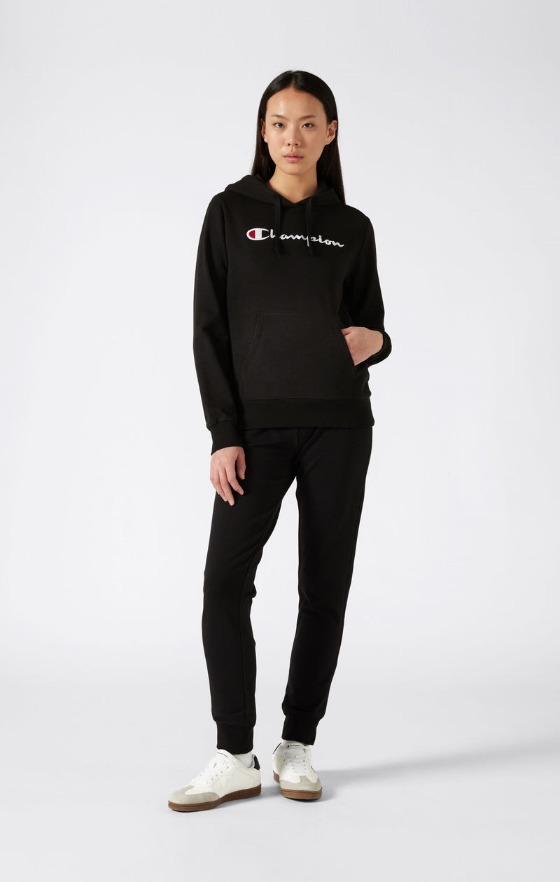 Sudadera con Capucha Ligera Slim Fit para Mujer con Logo Grande